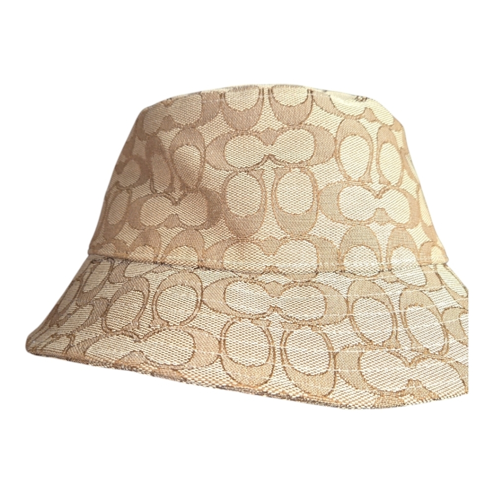 NWOT COACH Signature "C" Jacquard Bucket Hat - Picture 5 of 6